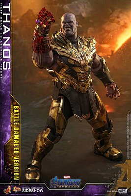 Avengers: Endgame Movie Masterpiece Akční figurka 1/6 Thanos Battle Damaged Version 42 cm